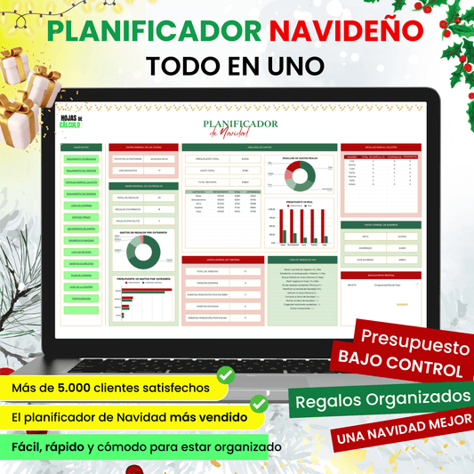 Planificador Navideño Todo en Uno